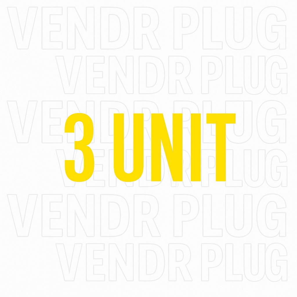 3 Units – Custom Digital Order