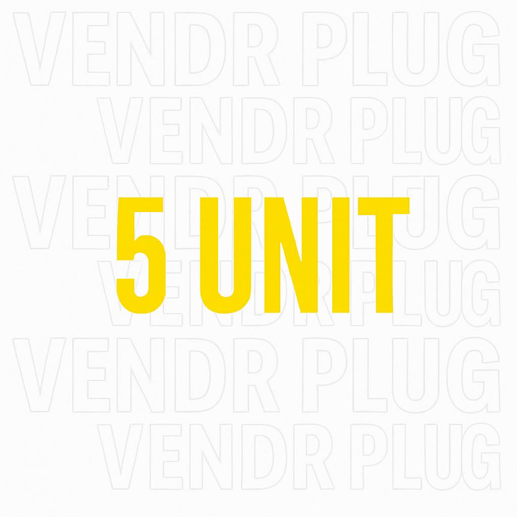 5 Unit – Custom Digital Order